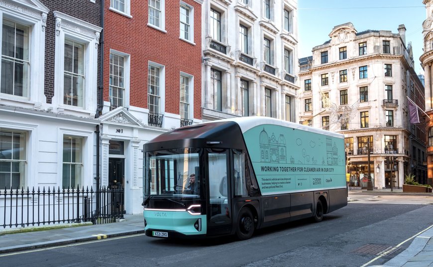 VOLTA TRUCKS, THE CROWN ESTATE AND CLIPPER LOGISTICS PARTNER TO DECARBONISE CENTRAL LONDON RETAIL DISTRIBUTION